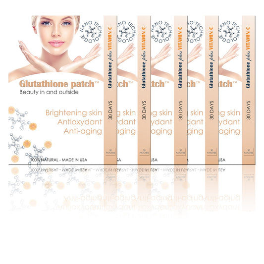 glutathion vitamine patch éclaircissant peau antioxydant injection alternative